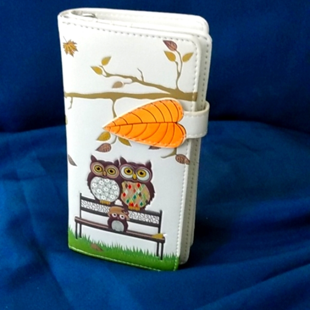 Vegan Owl Wallet by Shag wear, Canadian Company🇨🇦🇨🇦